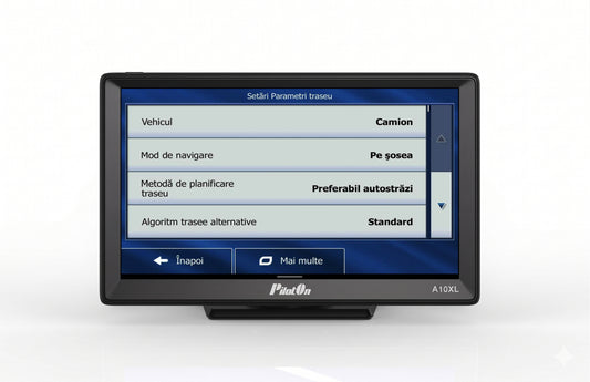 Sistem de Navigatie PilotOn A10XL - GPS Android 9 inch pentru Camion, 2GB RAM, Hărți Europa incluse