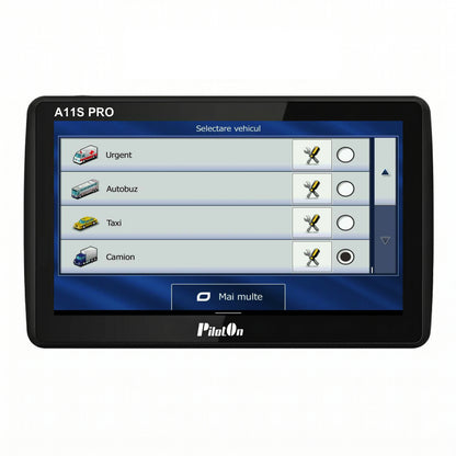 Sistem de Navigatie PilotOn A11S Pro V2 - GPS Android 7 inch pentru Camion, Hărți Europa incluse