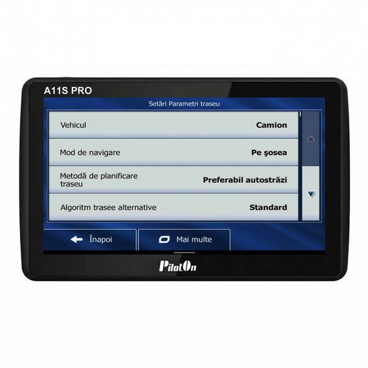 Sistem de Navigatie PilotOn A11S Pro V2 - GPS Android 7 inch pentru Camion, Hărți Europa incluse