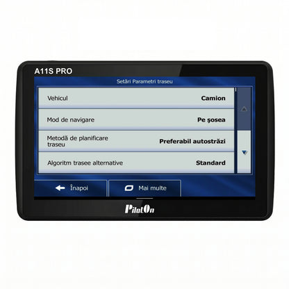 Sistem de Navigatie PilotOn A11S Pro V2 - GPS Android 7 inch pentru Camion, Hărți Europa incluse