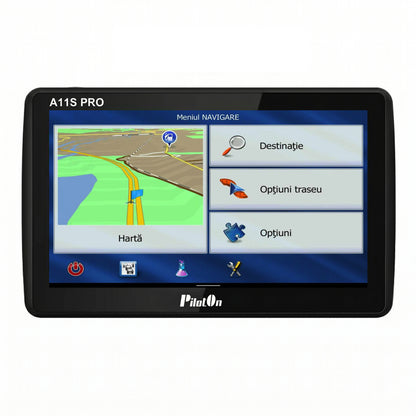 Sistem de Navigatie PilotOn A11S Pro V2 - GPS Android 7 inch pentru Camion, Hărți Europa incluse