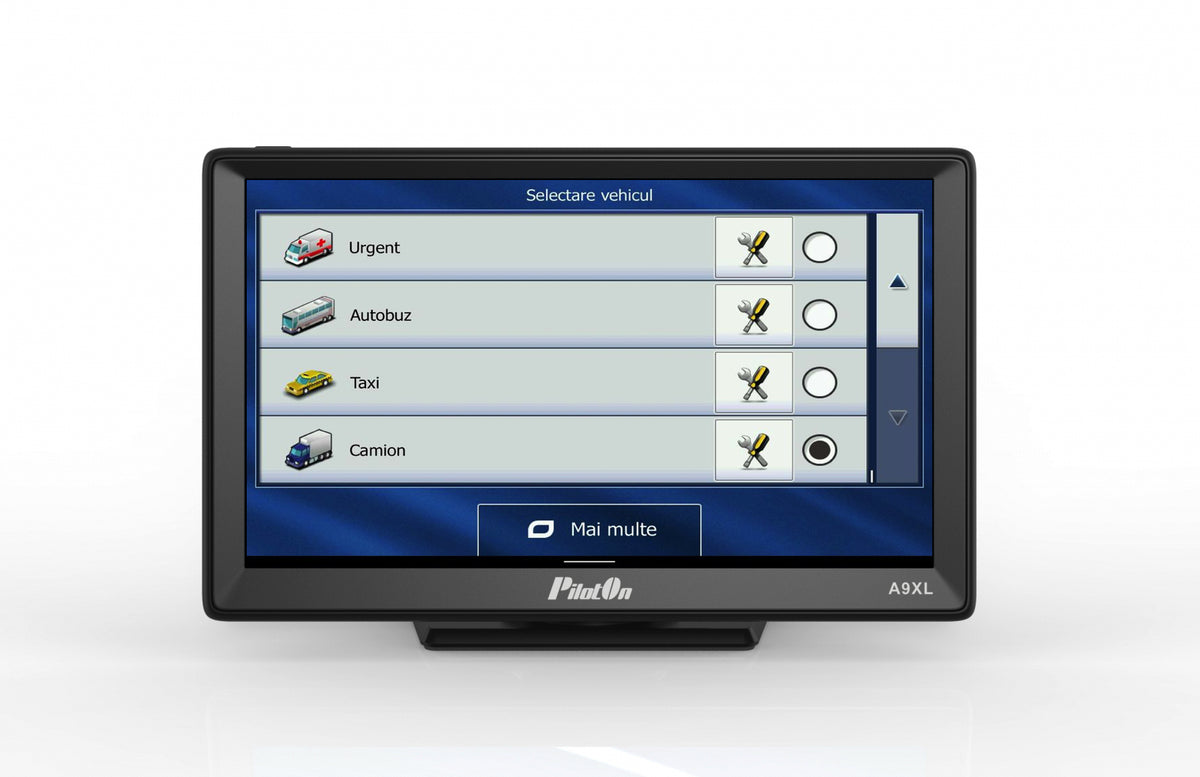 Sistem de Navigatie PilotOn A9XL - GPS Android 9 inch pentru Camion, Hărți Europa incluse