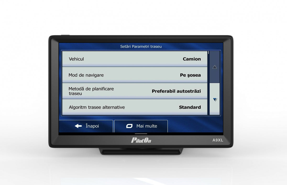 Sistem de Navigatie PilotOn A9XL - GPS Android 9 inch pentru Camion, Hărți Europa incluse