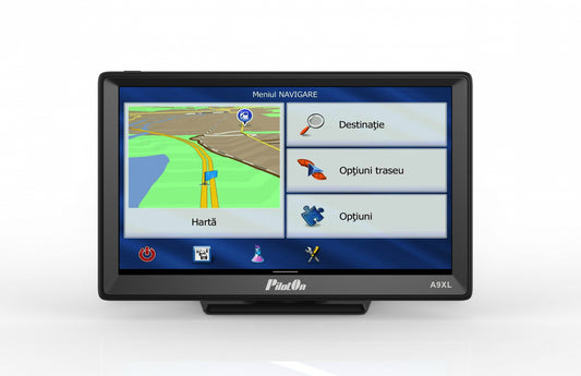 Sistem de Navigatie PilotOn A9XL - GPS Android 9 inch pentru Camion, Hărți Europa incluse